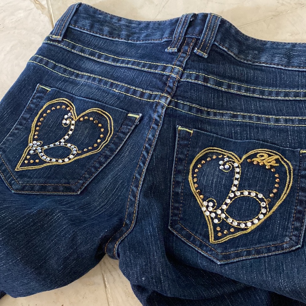 2b Bebe women wide leg jean
Size 24